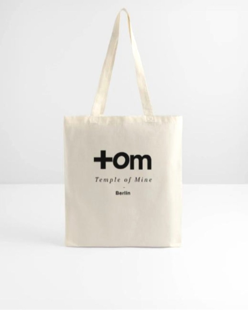tom · temple of mine — tote bag